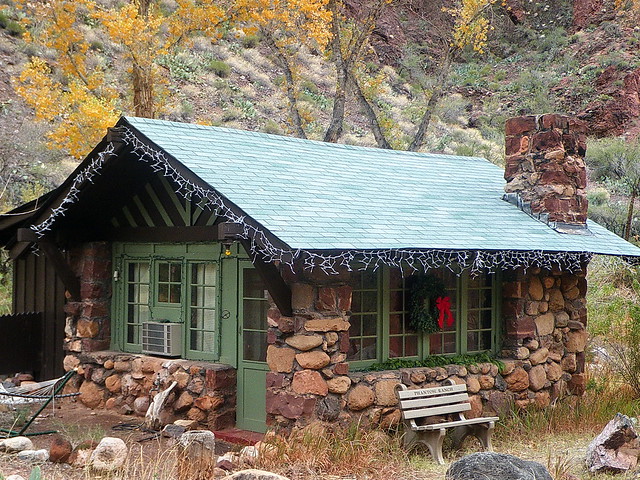 Merry Christmas & Happy Holidays - Phantom Ranch - Grand Canyon