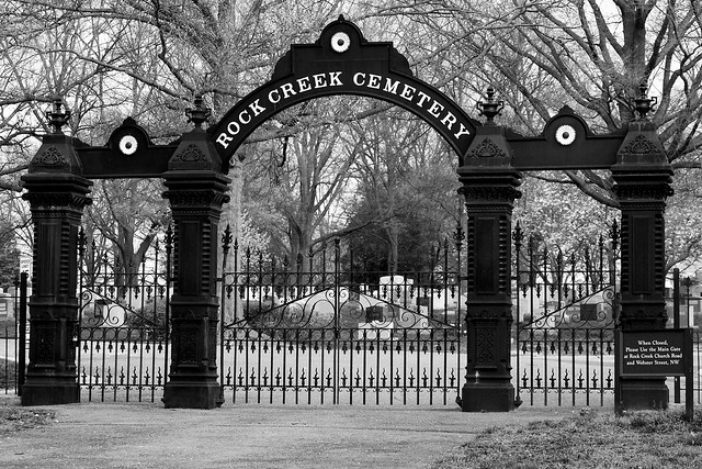 Rock Creek Cemetery Gate