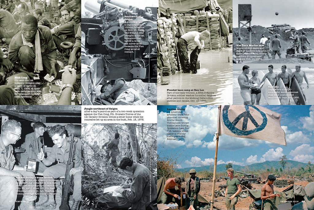 VIETNAM Magazine Dec 2016 (2) - At Ease - U.S. troops take a break from the war