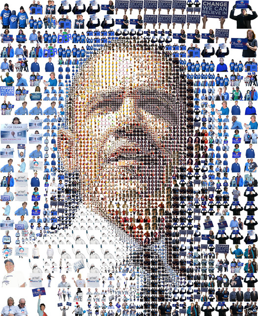 Barack Obama: A mosaic of people