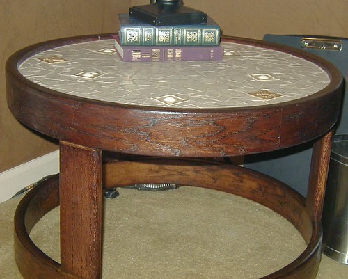 Mosaic table full  view | by Mosaic Designs By Annie B