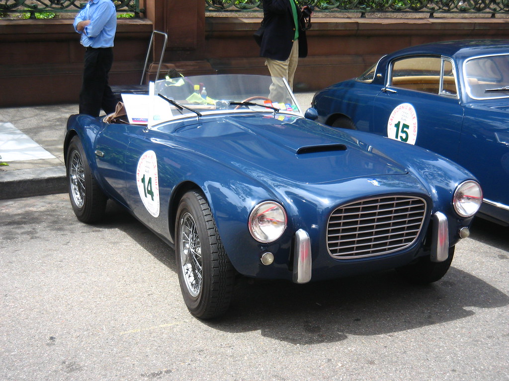 Unknown Blue Sportscar