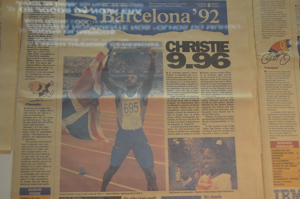 Linford Christie 1992