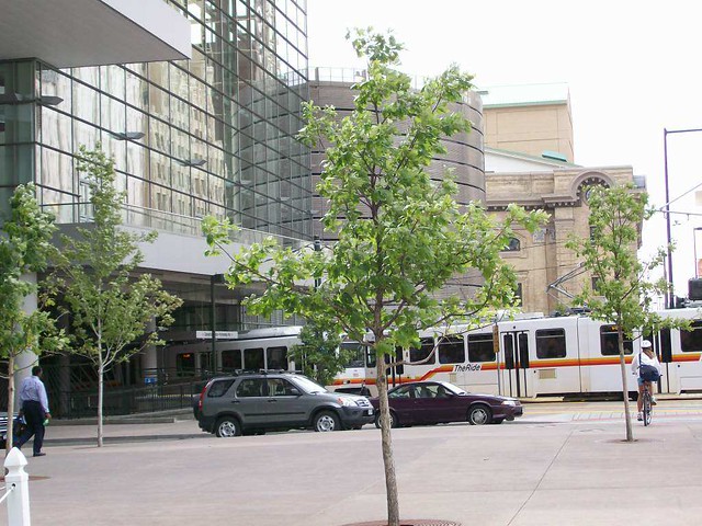 LRT Train at Denver Convention Center