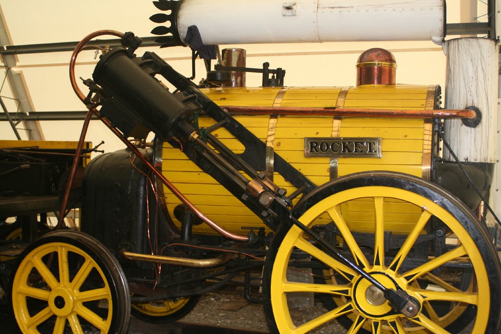 Stephenson's Rocket Replica | This is either a replica or th… | Flickr
