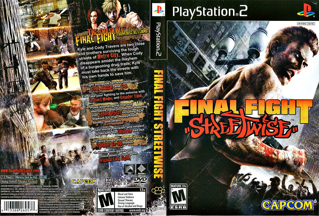 Final Fight: Streetwise ..CAPCOM / CAPCOM Studio 8 ..PS2…