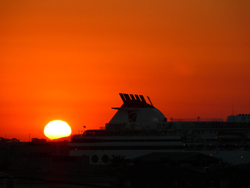 sunset ship australia melbourne australien solnedgång fartyg