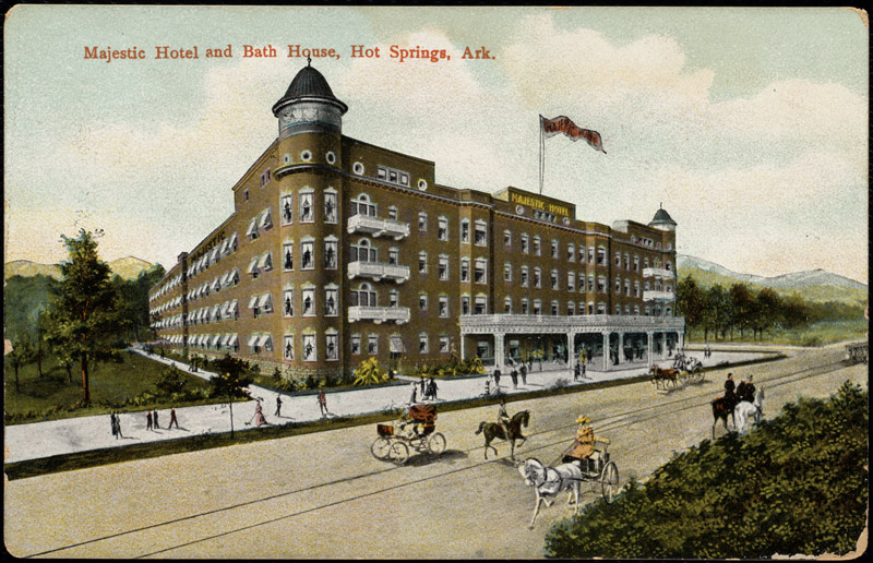 Majestic Hotel and Bath House, Hot Springs, Arkansas