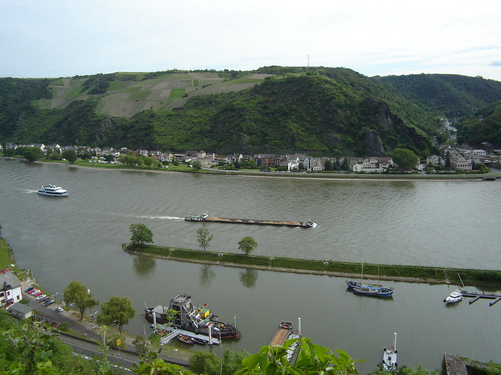 Rhein Ripp Rhein River traffic | View of Rhein river traffic from Rhein… | Flickr