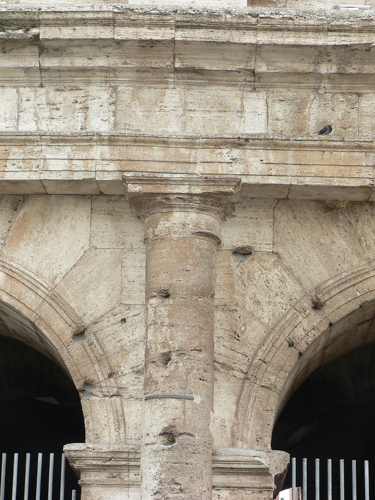 Colosseum Column: Tuscan | The bottom level of the Colosseum… | Flickr