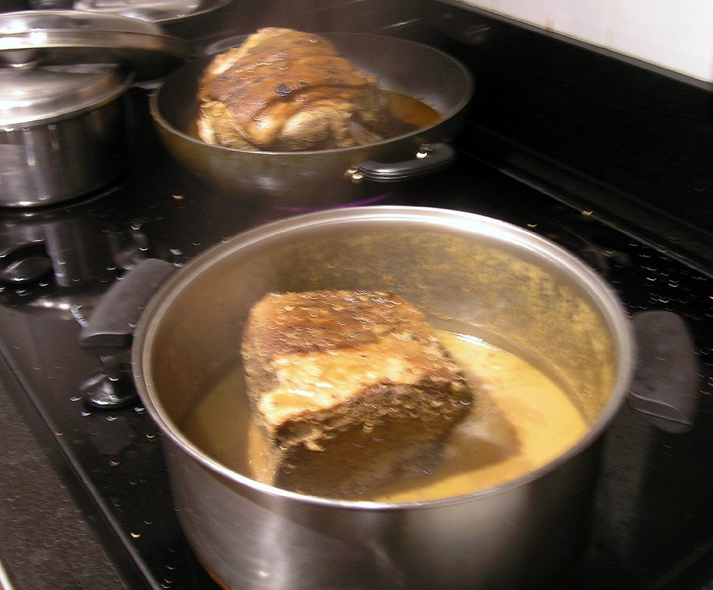 Pot Roast with Mustard Sauce