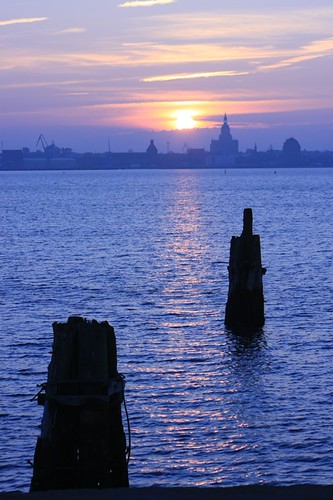 (371) Stralsund by avalon20_(mac), taken from Altefähr, a small village on the island of Rügen. There you can see the skyline of Strals