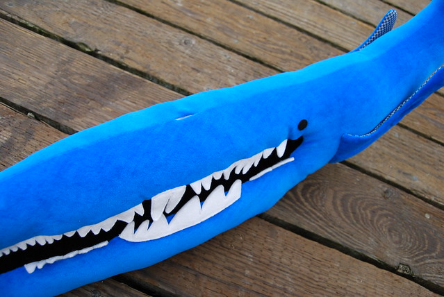 Toothy Blue Whale [detail]