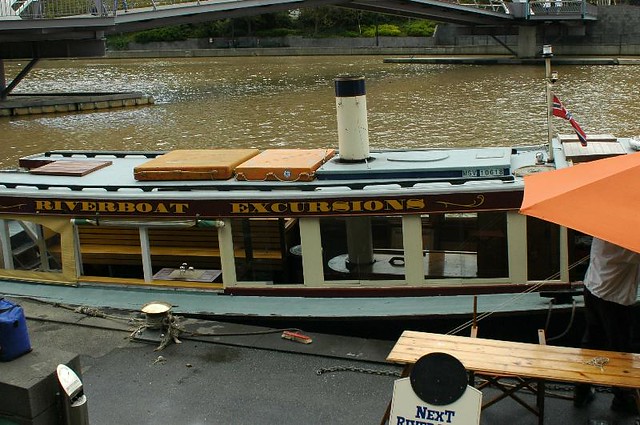 Riverboat excursion boat on the Yarra