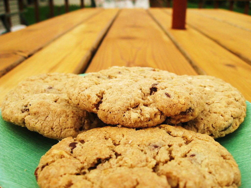 Chocolate-Oatmeal Raisin Cookies