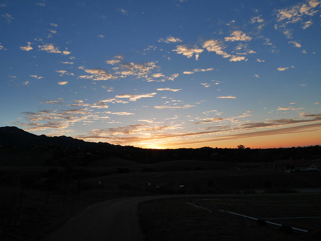 Sunrise San Marcos Foothills