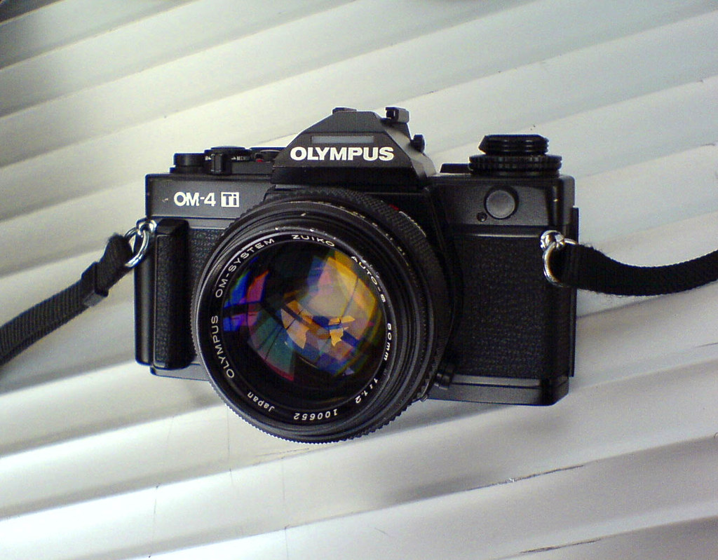 Olympus OM 4-Ti with Zuiko 50mm f1.2 lens | My workhorse 
