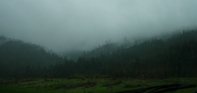 Spooky overcast day on Highway 101