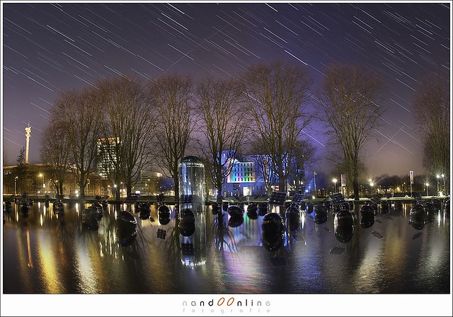 Kennispoort Eindhoven By Night (1D004748)
