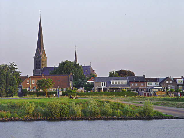 Lith, het dorp aan de rivier