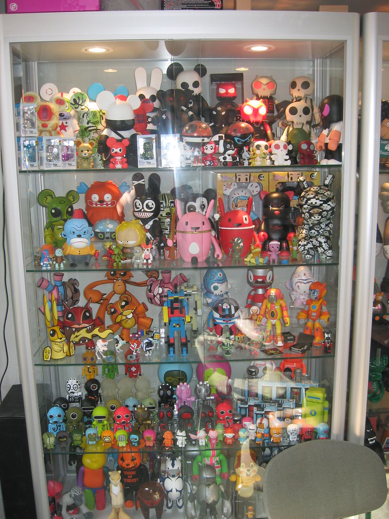 Big collection of Designer toys | Huge collection of one of … | Flickr