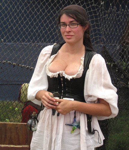 Bosomy Lady at the Renaissance Faire - 05/22/11 by Robb Wilson. 