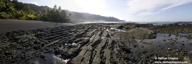 Pacific Coast on the Osa Peninsula in Corcovado National Park, Costa Rica