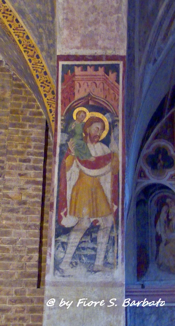 Treviso (TV), 2008, Chiesa di Santa Lucia, affreschi.