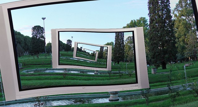 Parque Independencia infinito (Escher-Droste)