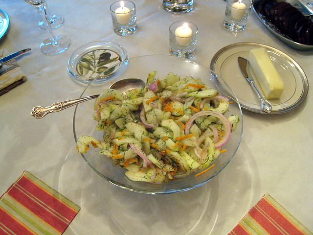 Cucumber Salad -  Thanksgiving 2007