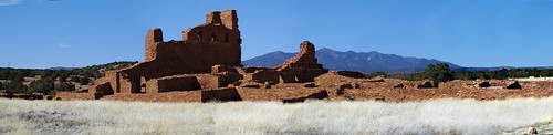 First Pano, Abo Ruins in New Mexico by fangars