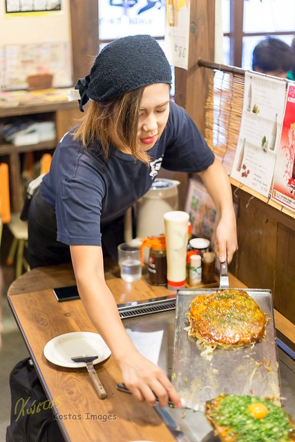 Okonomiyaki Served