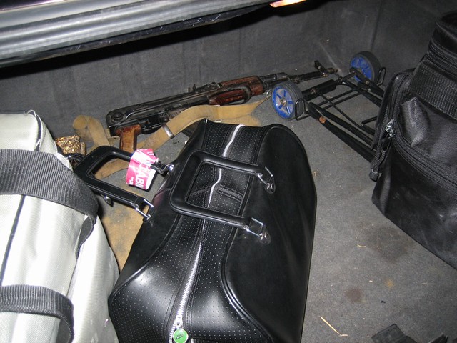 Gun & bags