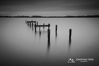 Oxford Island Ruined Jetty. County Armagh, Northern Ireland.