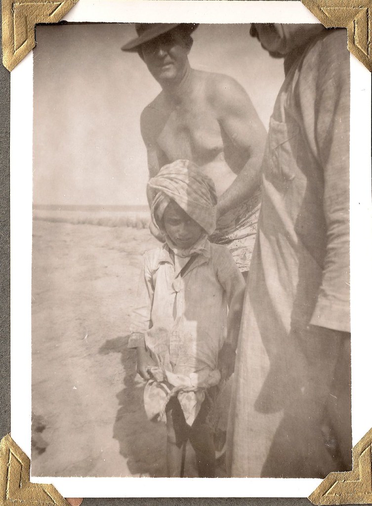 Child in Kuwait...Persian Gulf Region; about 1950