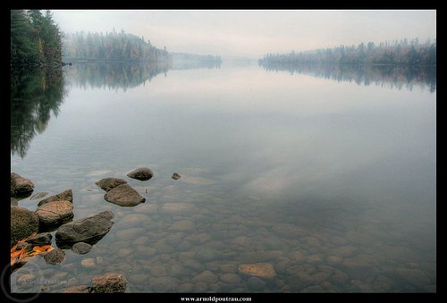 Near Lake Placid by Arnold Pouteau's