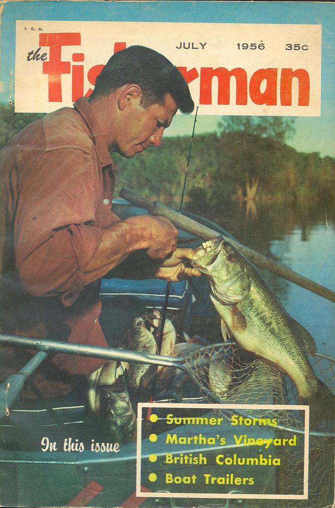 1956 The Fisherman Vintage Fishing & Outdoorsman Magazine …