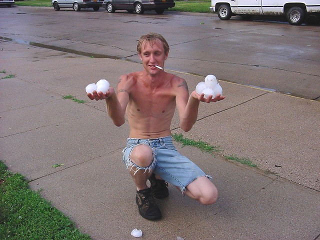 June 12, 2002 -  The Worst Hail Storm EVER to hit Kearney Nebraska!_01