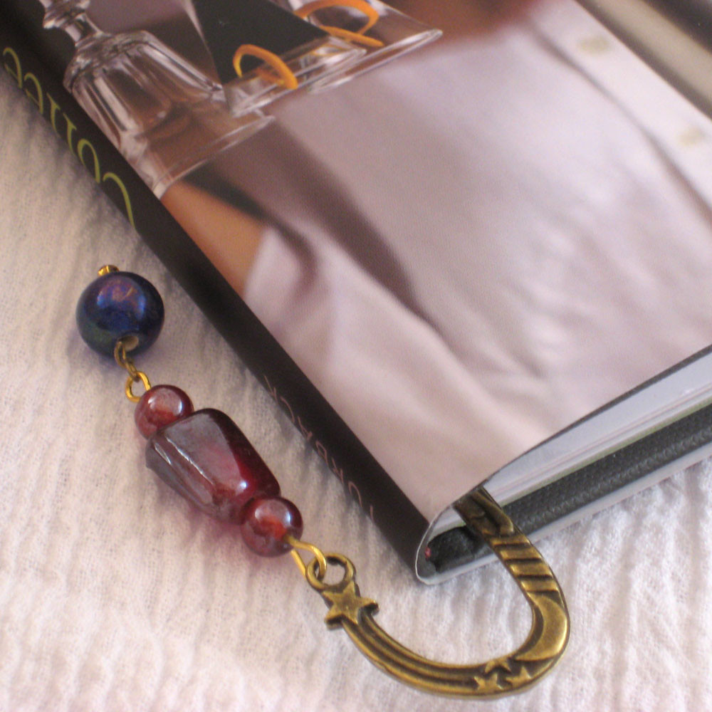 Firestorm Bookmark | Antiqued bronze bookmark in a pattern o… | Flickr