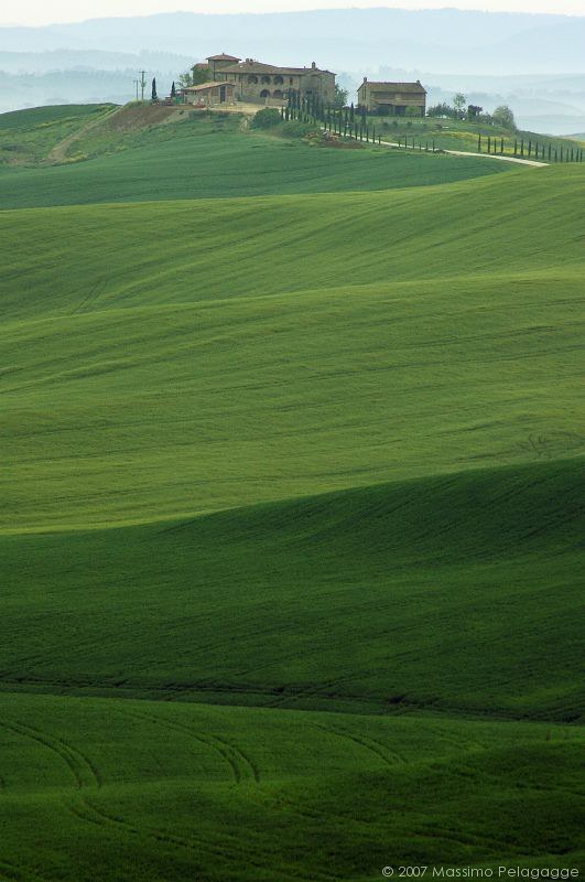 Val D'Orcia by Massimo Pelagagge