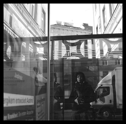 Self-reflection / Bus Stop | by »»»