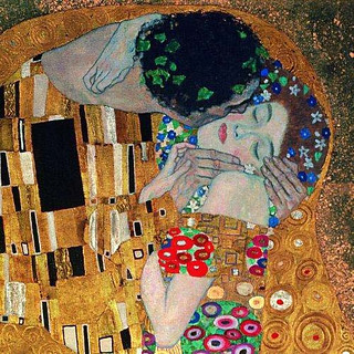Gustav Klimt - Il bacio
