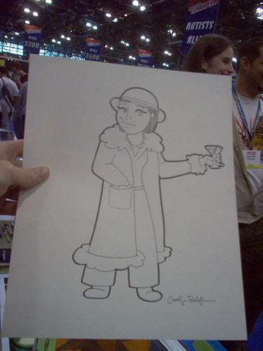 Dorothy Parker Commission | by curls-studio