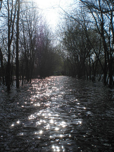 water river flood fortatkinson 2008 barkriver