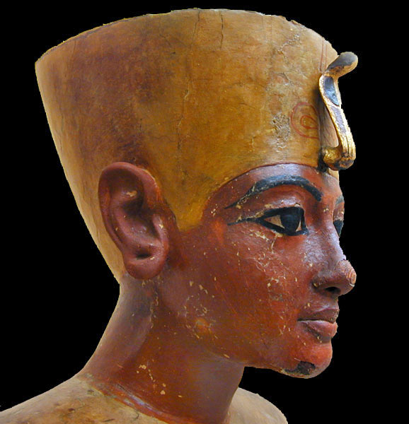 Buste de Toutânkhamon (musée du Caire / Egypte)