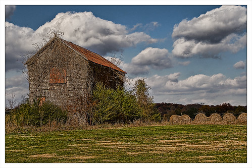 old sky house abandoned clouds rural ga landscape vine cherokee hdr canton yellowcreek dwjphoto