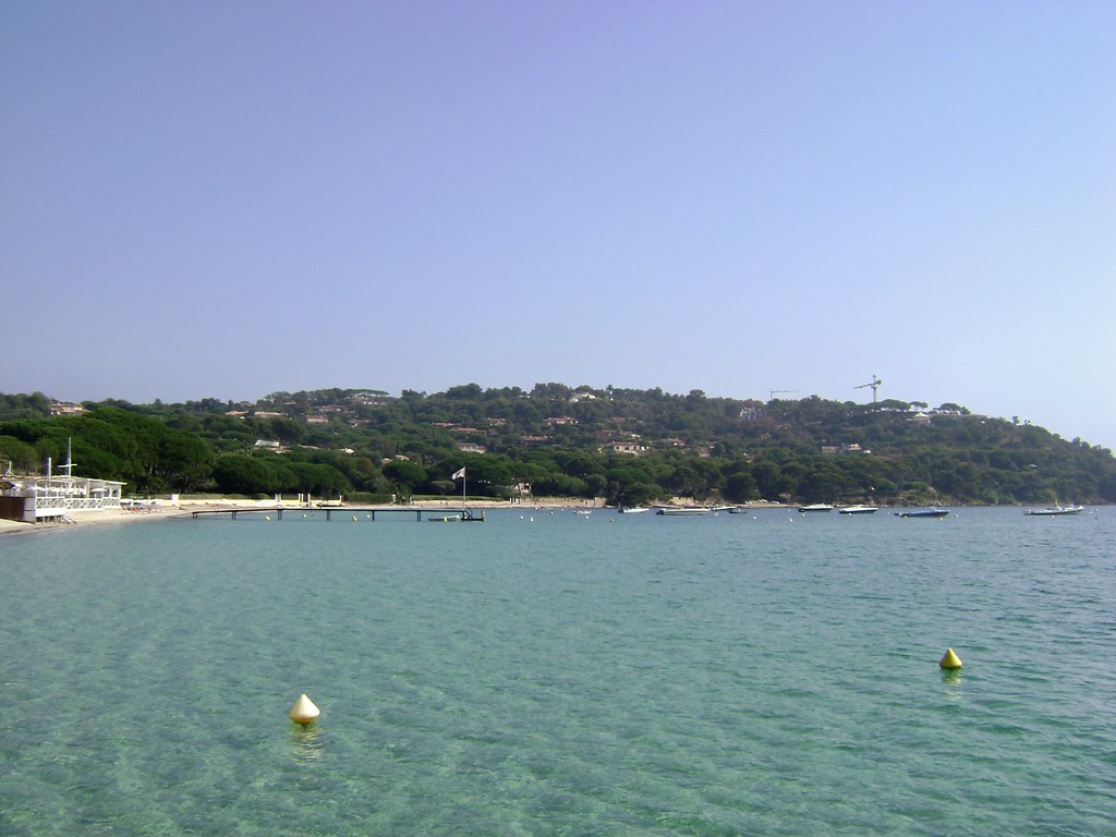 Bahía de Pampelonne. Pampelonne Bay, St-Tropez, France - w… | Flickr