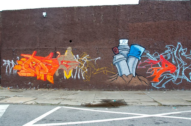 Near the Graffiti Wall