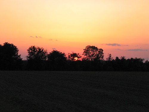 IMG_0189 by MLA2520, Jake and Eugenia Woods Farm. Irwin County, Georgia. - Sunset.