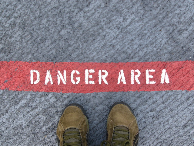 danger area